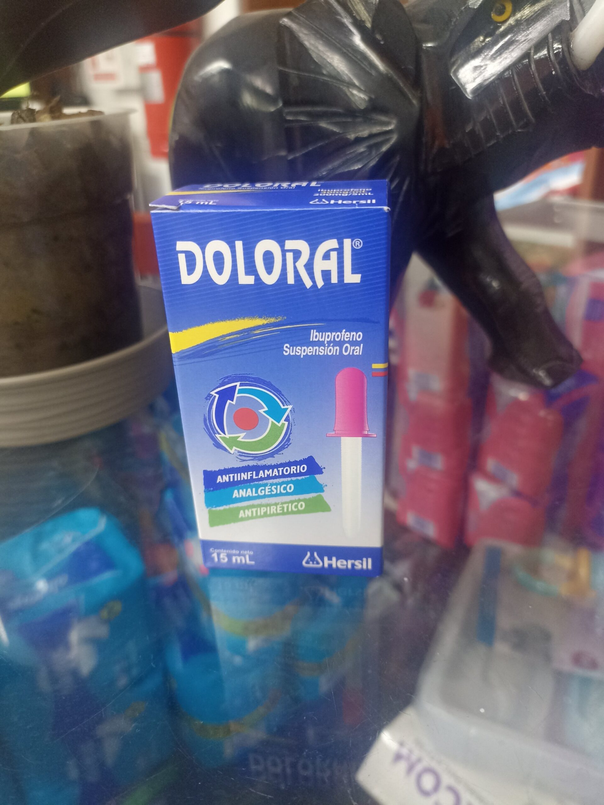 Doloral Gotas ( ibuprofeno 40 mg/m l) cont.neto 15ml...venta X 1unidad: imagen 1