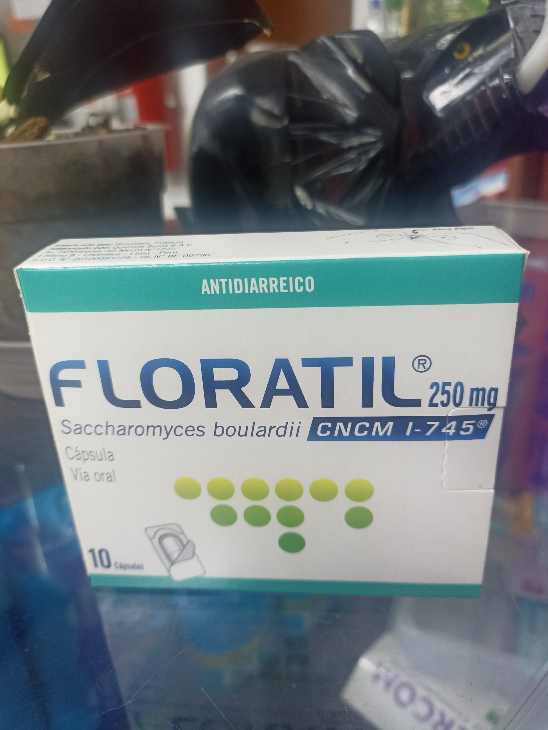 Floratil 250 Mg X 10 Capsu......................venta X 1unidad: imagen 1