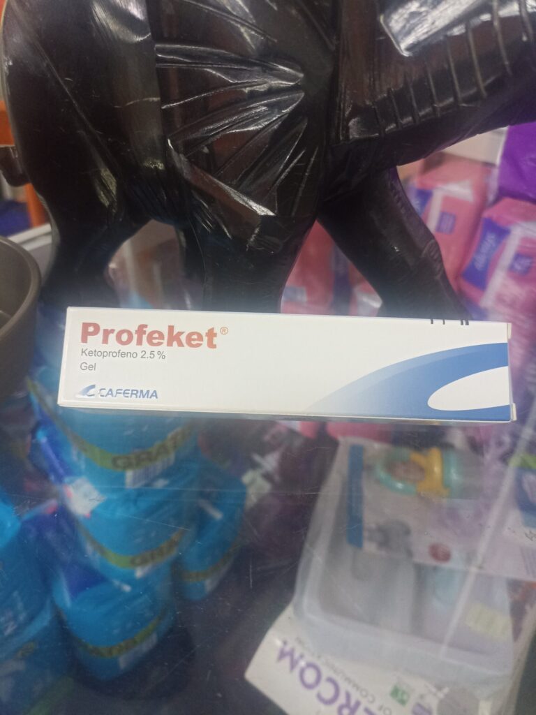 Profeket (ketoprofenio) 2% Gel X 30gr..............venta X 1unidad