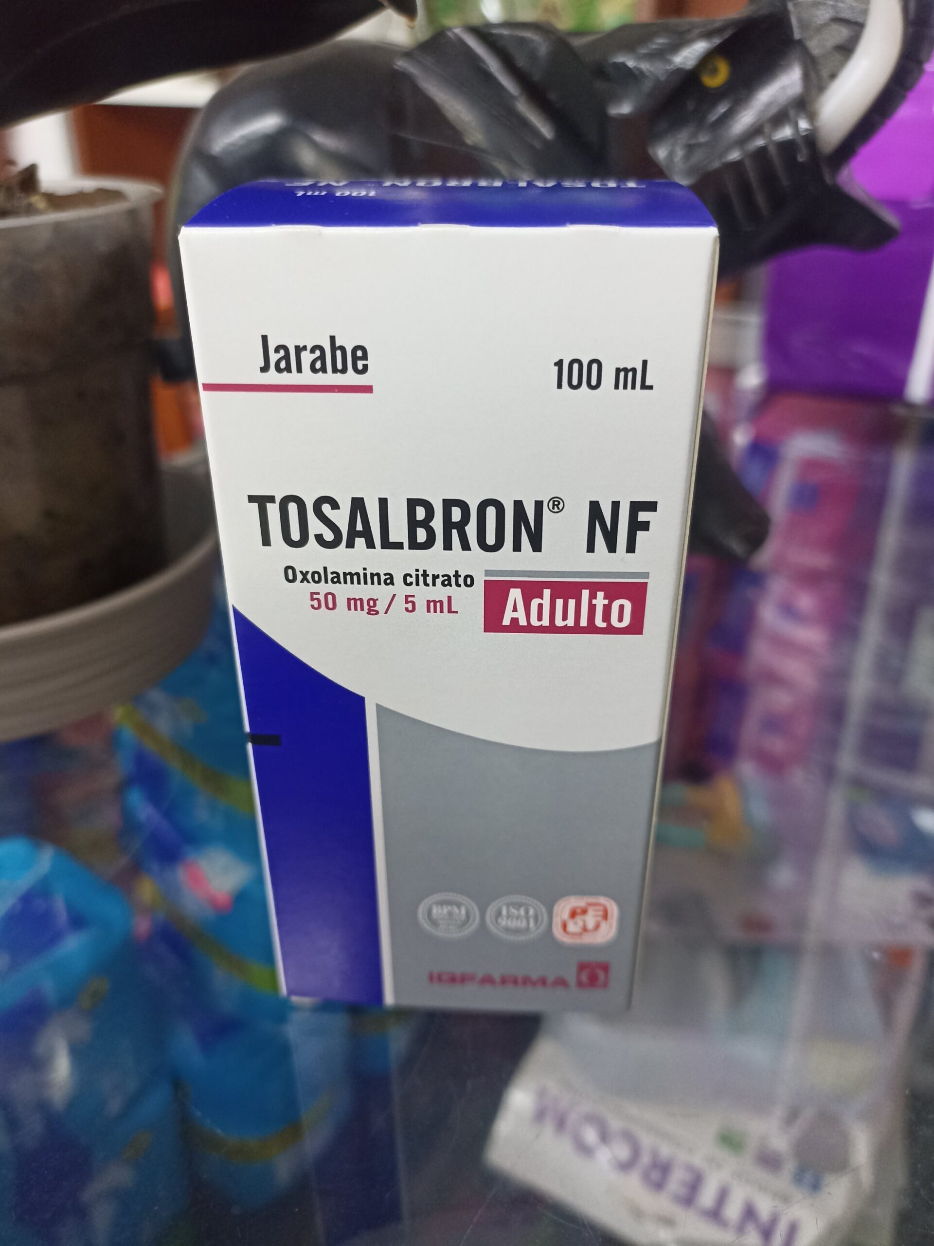 Tosolbron Adulto 28mg/5ml Jbe X 100mltosolbron Adulto 50 Mg /5 Ml Jbe...venta X 1unidad: imagen 1