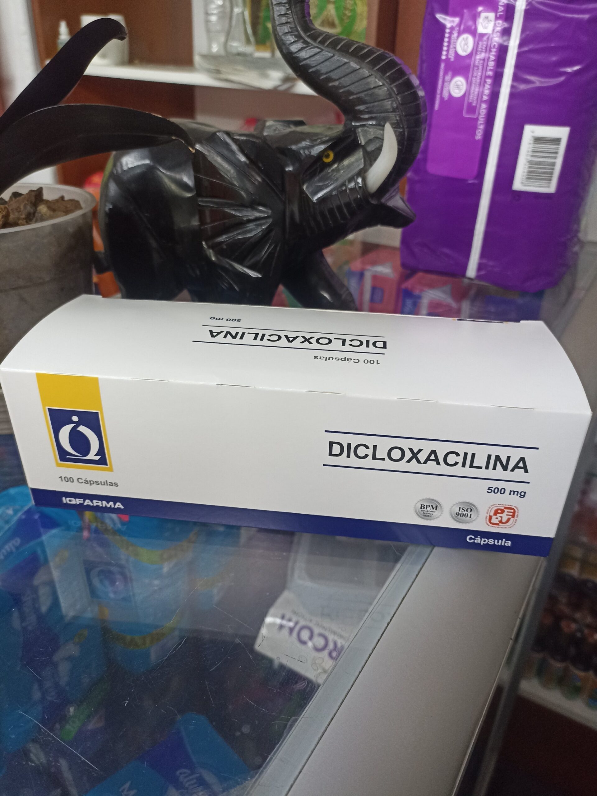 Dicloxacilina 500 Mg Caja X 100 Tabletas..............venta X 1unidad: imagen 1