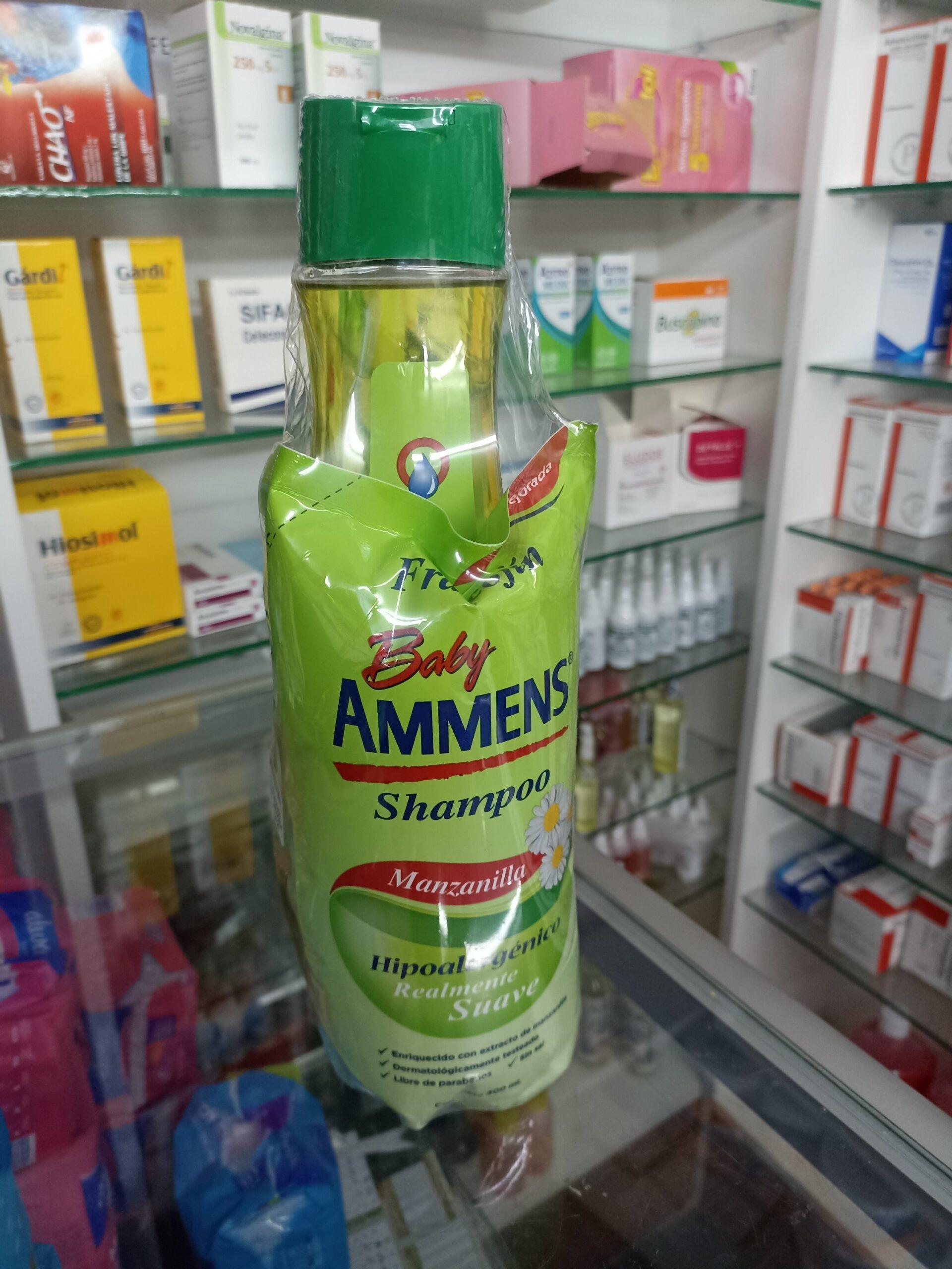 Shampoo Ammens Frasco De 675 Ml + Cojin De 400 Ml (manzanilla )...venta X Pack: imagen 1