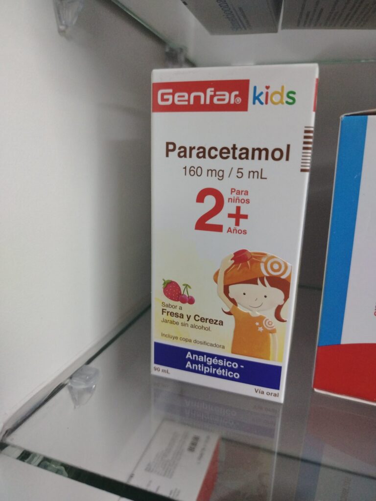 Paracetamol Kids Niños 160mg/5ml...venta X 1unidad