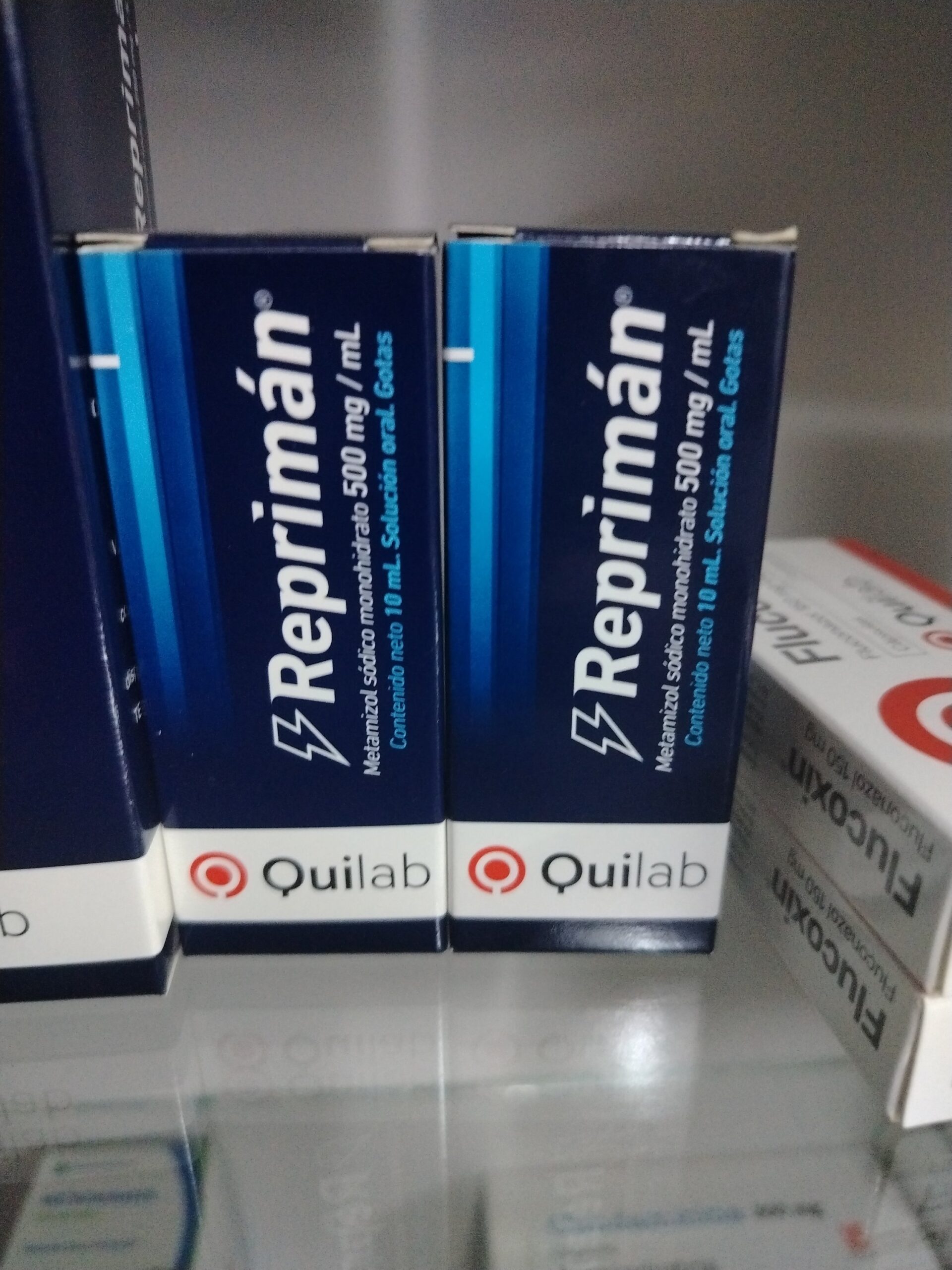 Repriman Gotas (metamizol sodico 500 mg/ml) cont.neto 10 Ml...venta X 1unidad: imagen 1