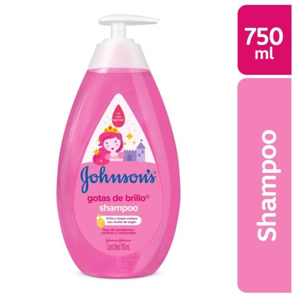 Shampoo Jhonson Y Jhonson Gotas De Brillo Cont.neto 750 Ml...venta X 1unidad