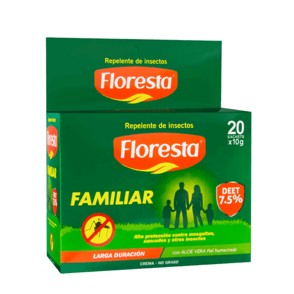 Repelente De Insectos Familiar Deet 7.5% Sachet .... Venta X 1 Unidad
