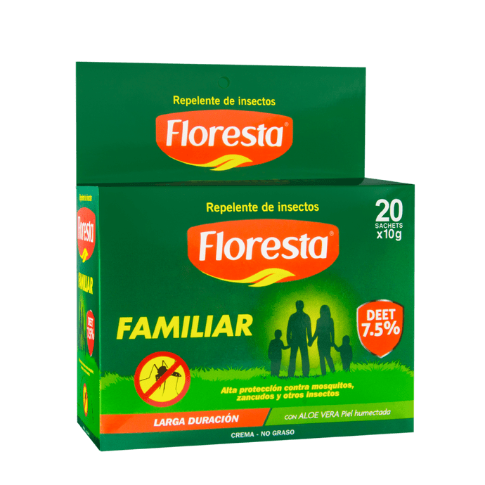Repelente De Insectos Familiar Deet 7.5% Sachet .... Venta X 1 Unidad: imagen 1
