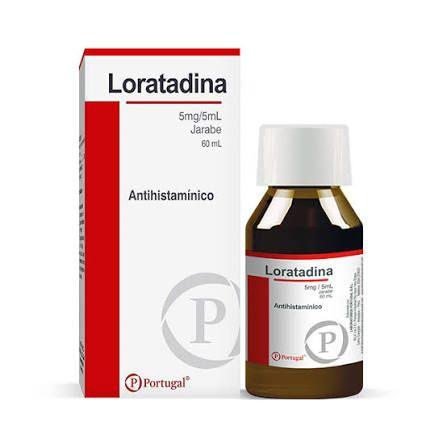 Loratadina 5 mg/5 ml.................venta x una unidad
