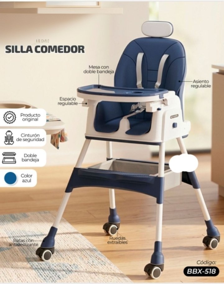 Silla comedor  reclinable ... venta x unidad: imagen 3