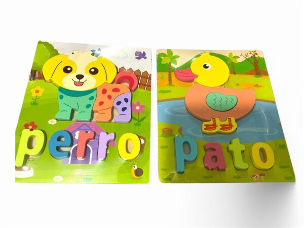 rompecabezas educativo altorelieve  animalitos para bebe (madera ) .... venta por unidad