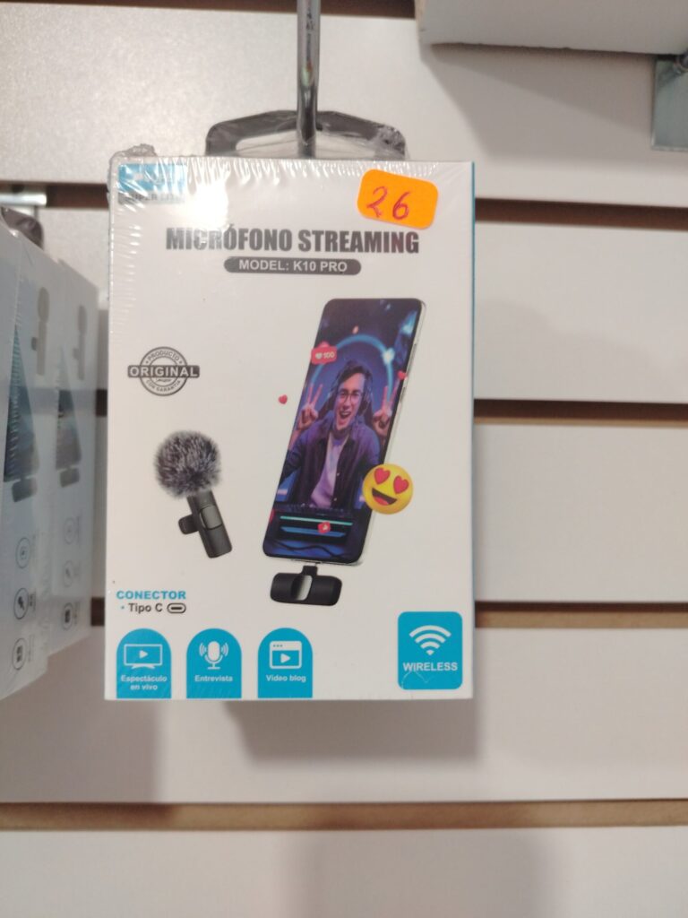 microfono para celular K10 pro  super ... venta por unidad