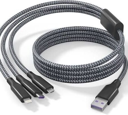 Cable de carga 3 en 1, cargador de teléfono múltiple de 3 vías, cable USB tipo C/micro USB para iPhone/Android/tablet/Samsung ...venta por unidad