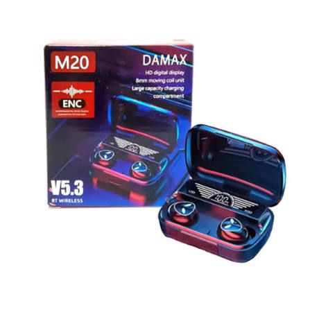audifono bluetooh M20 wireless V5.3 EC0 ... venta por unidad