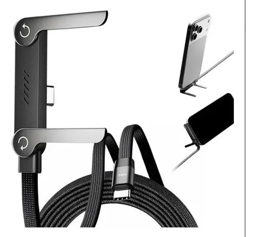 Cable Trenzado tipo C a C con Parante Plegable Adherido ... venta por unidad