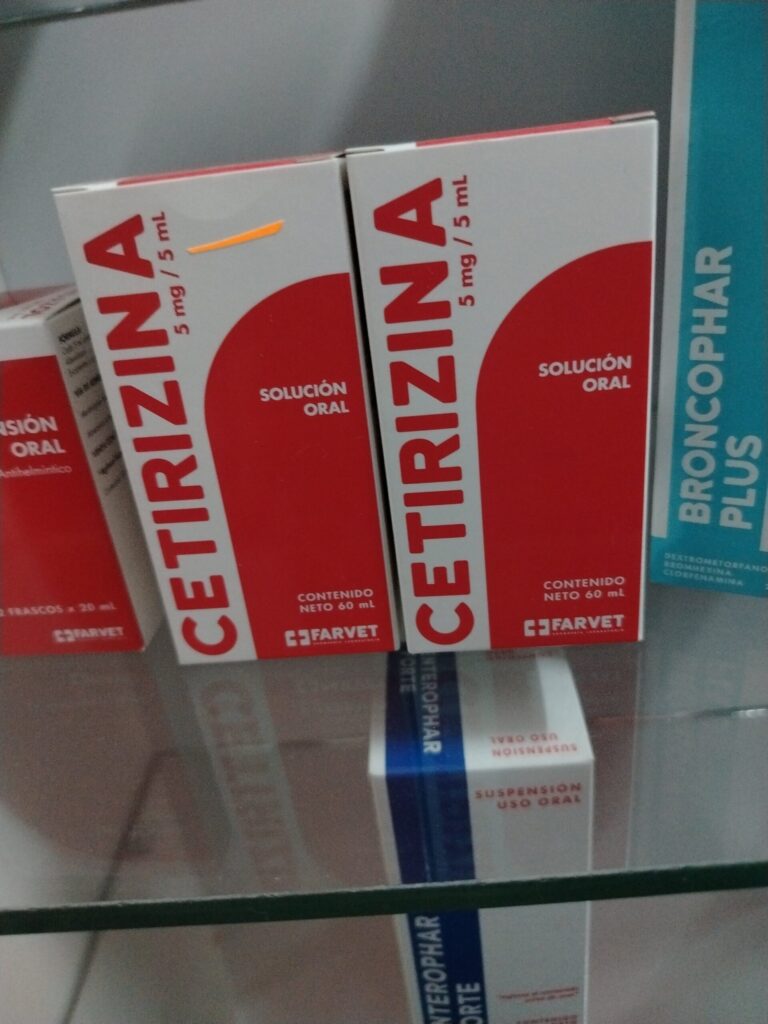 Cetirizina 5 mg/5ml jarabe..venta x una unidad