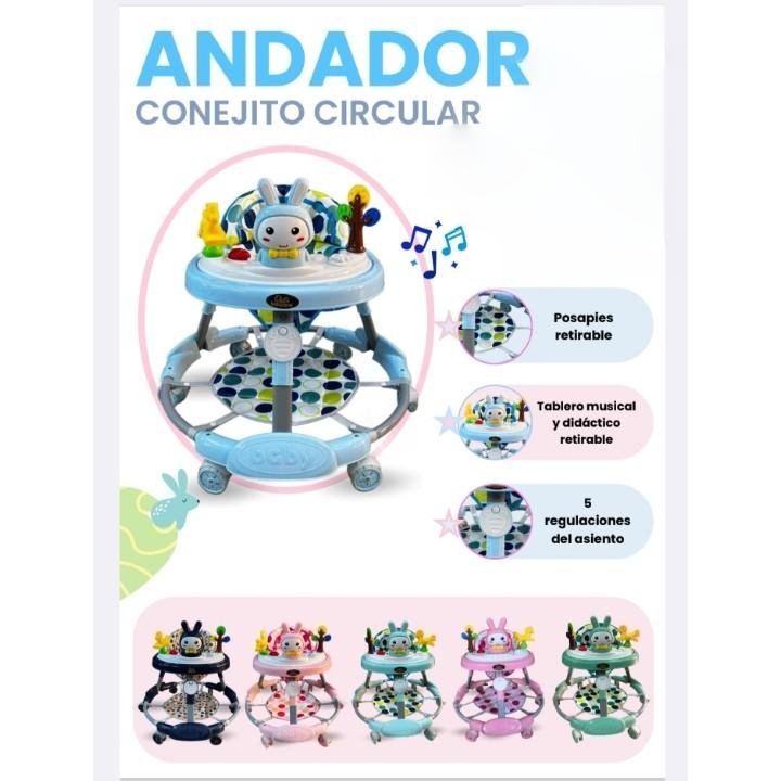 Andador Conejito Circular ... venta por unidad