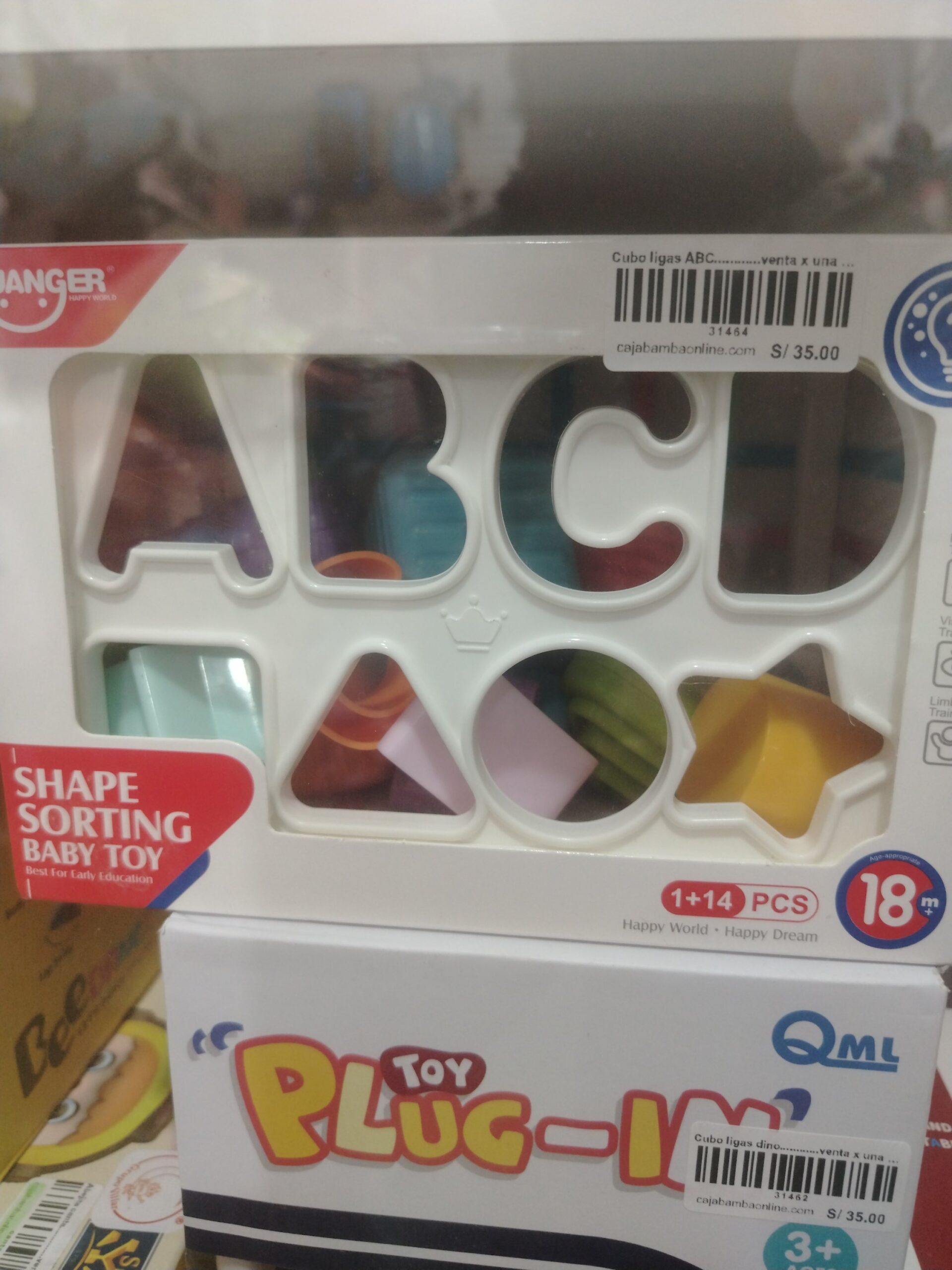 Cubo ligas ABC............venta x una unidad: imagen 1