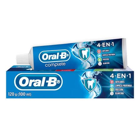 Crema dental oral b ( 4 en 1)  cont.neto 120 gr (kolynos)......venta x una unidad