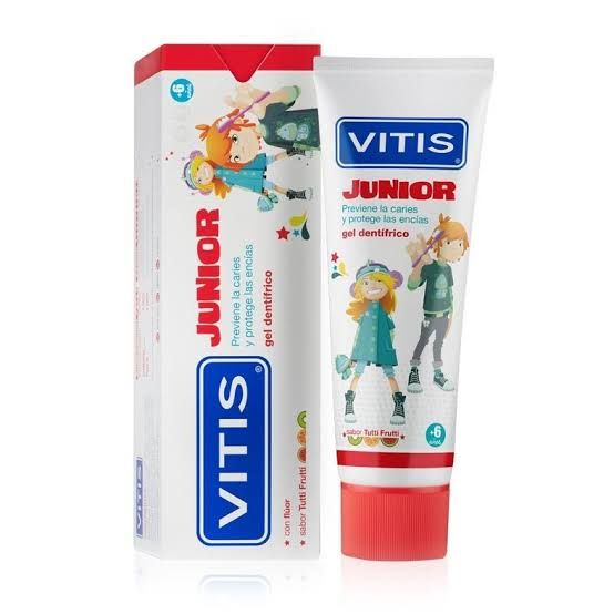 Crema dental vitis junior (niños) ( kolynos) ...venta x una unidad