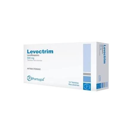 Levotrim (levofloxacino 500 mg) caja x 10 tabletas.....venta x una unidad