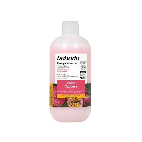 Shampoo protector babaria para cabello teñido o con mechas.....venta x una unidad